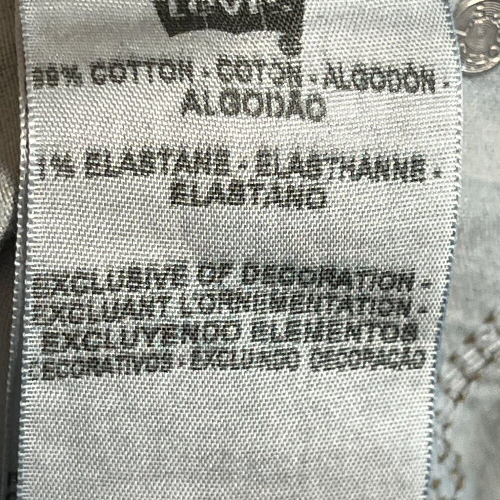 Levis Denim Jean 12 Straight Leg Western Cowgirl Slender 526th Classic Med Wash - Picture 12 of 15